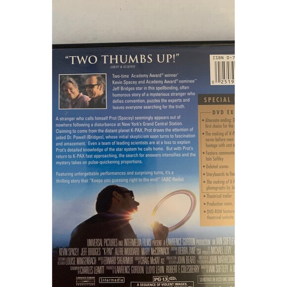 K-PAX DVD - Picture 4 of 5